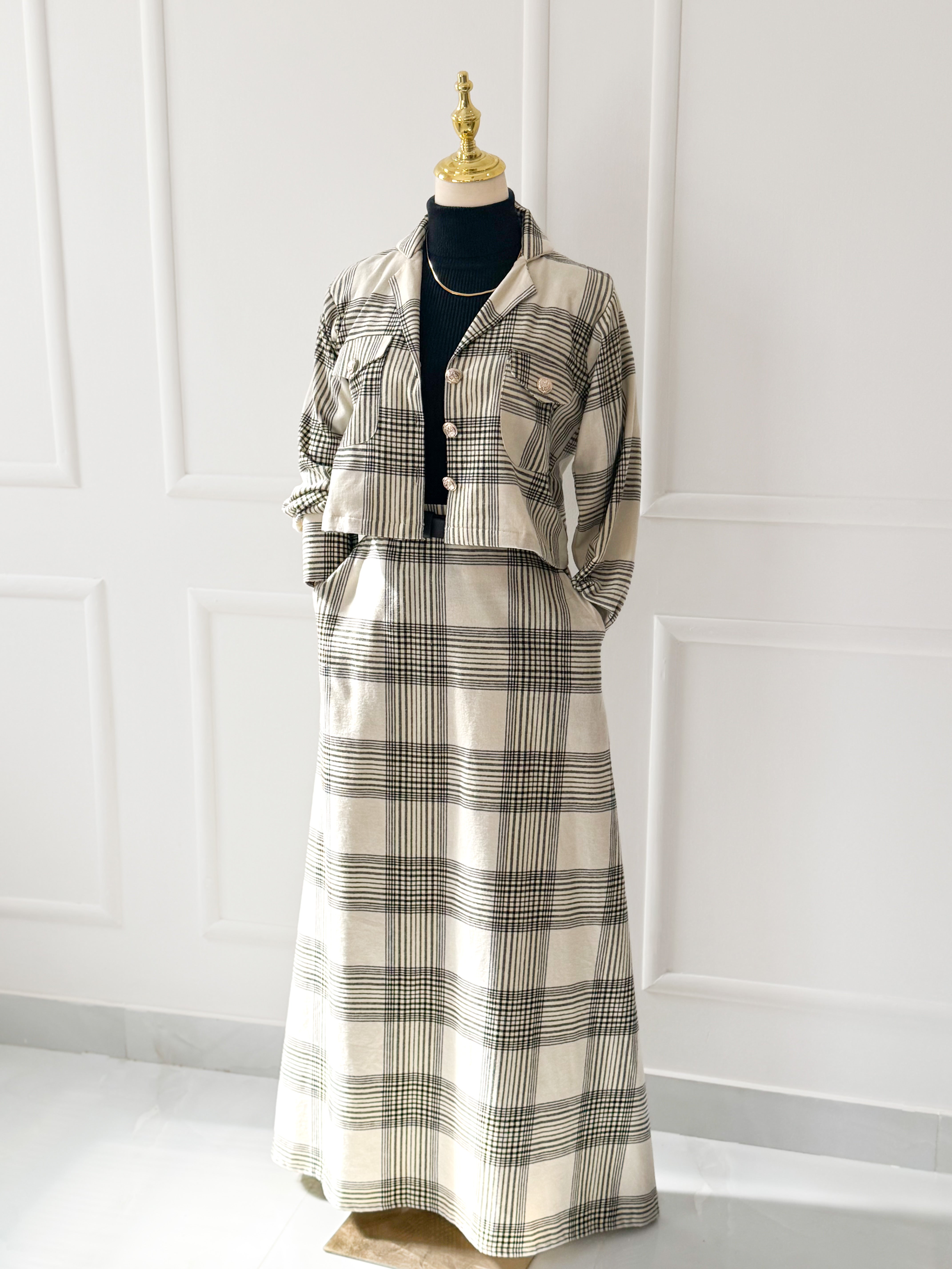 mame kurogouchi(マメクロゴウチ) / 20SS/KASURI Jacquard Shirt One 