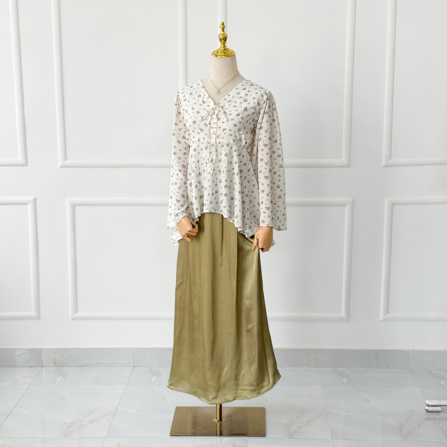 Cloud Frilled Top