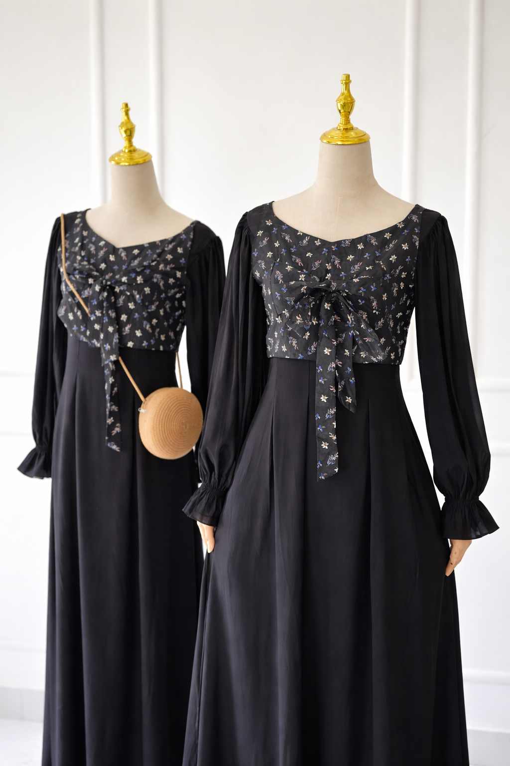 Vesper Corvest Style Long Dress Set