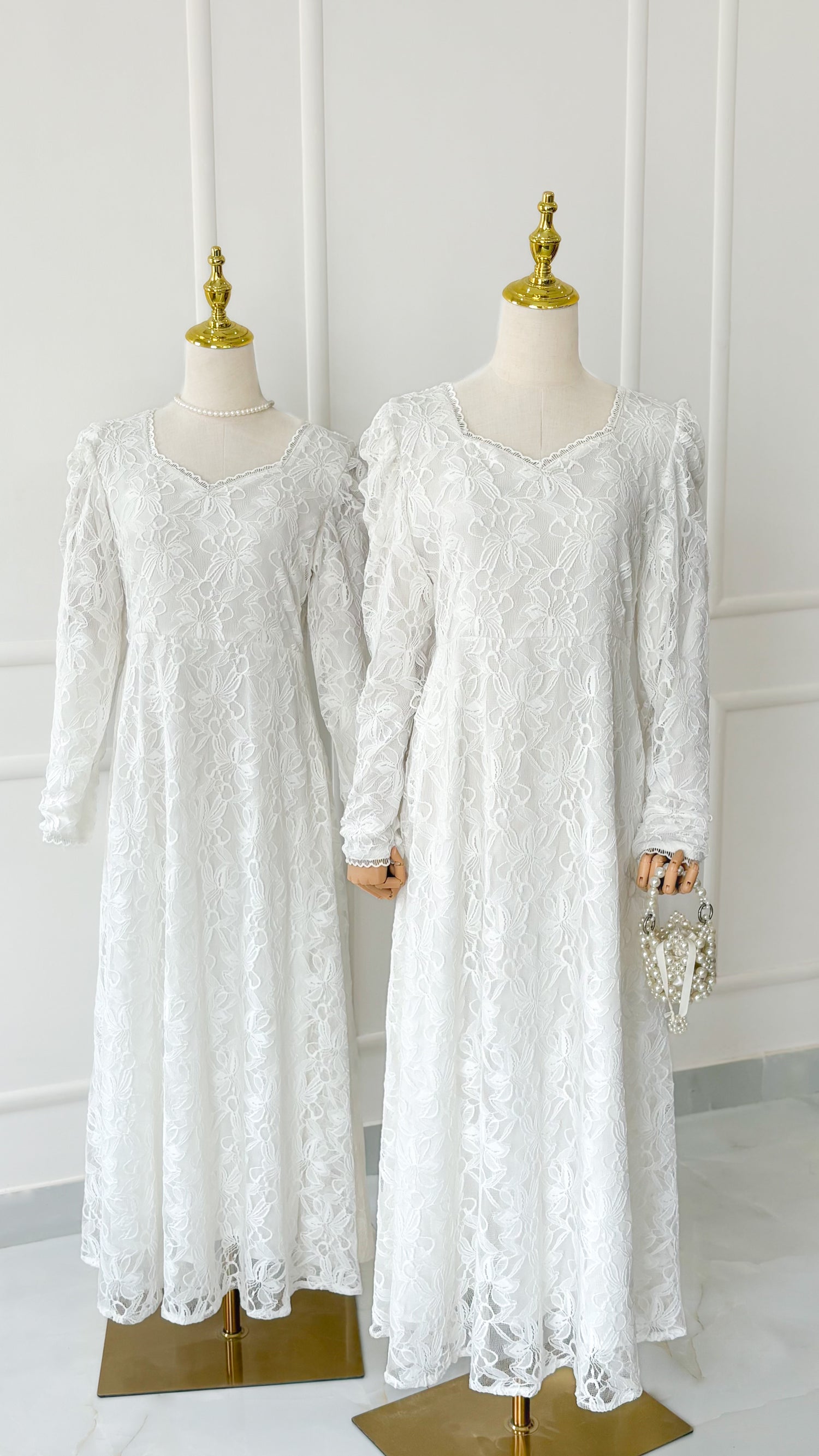 Laurel Long Net Dress