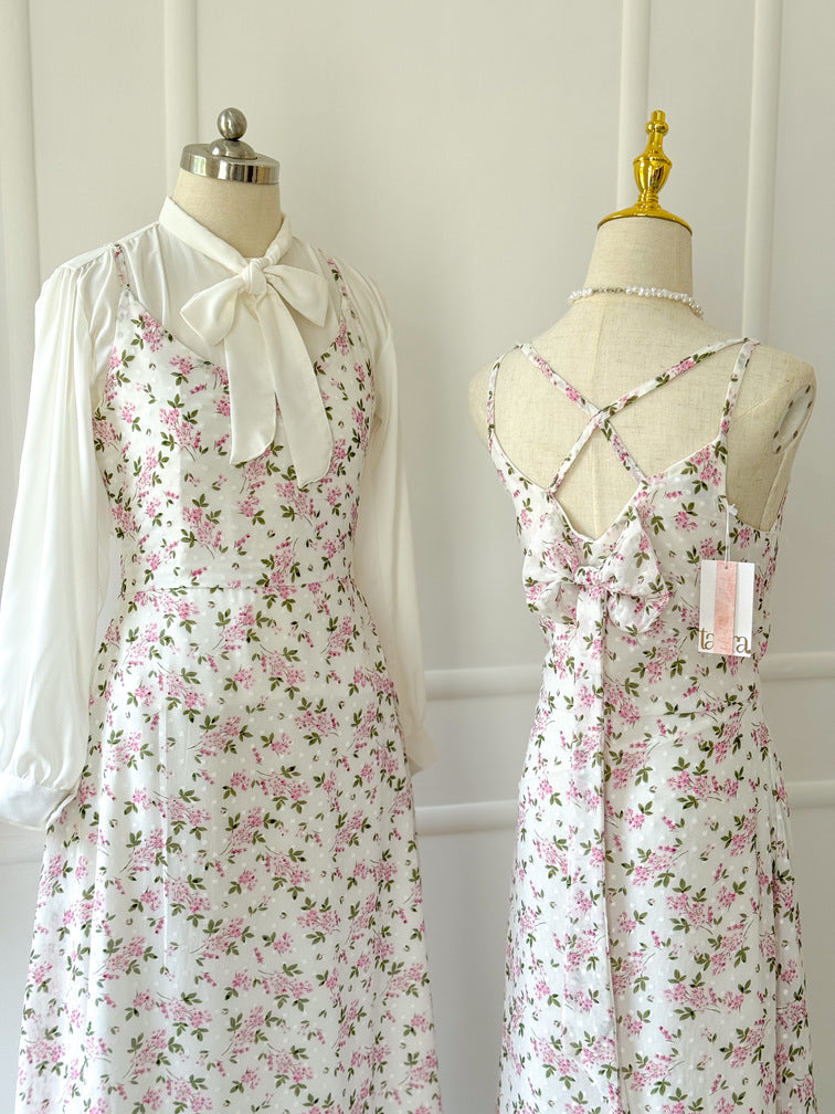 Sleeveless Whisper Long Dress