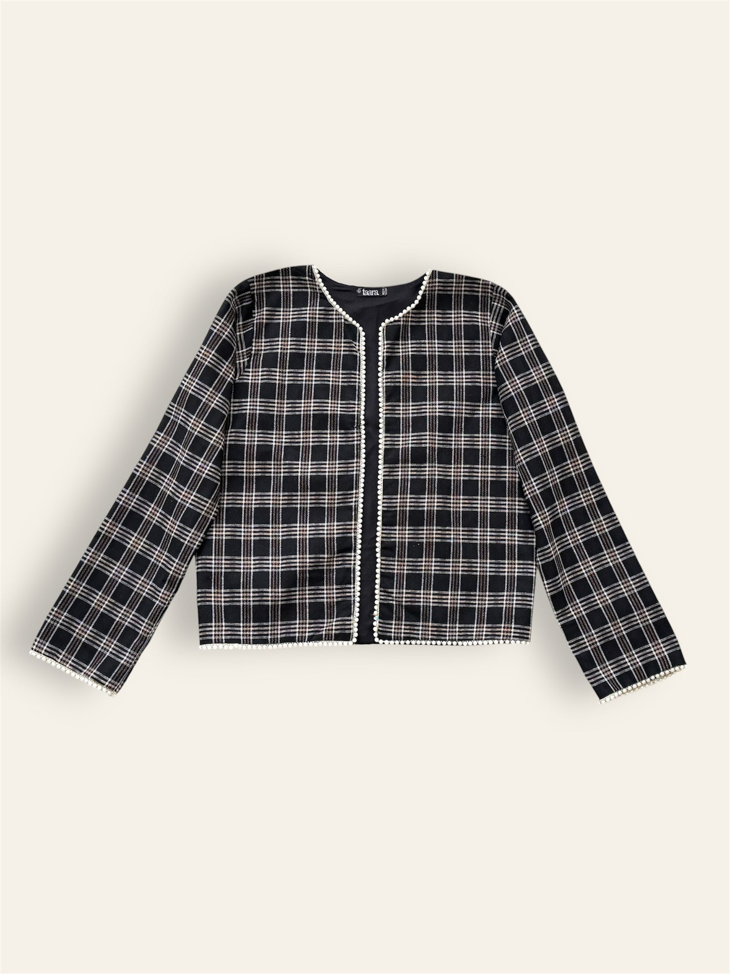 Midnight Open-front Winter Jacket