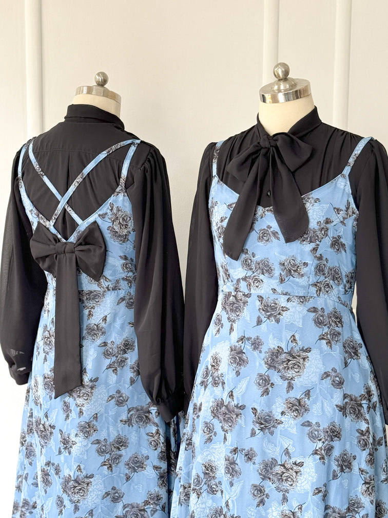 Chic Black Knot Top