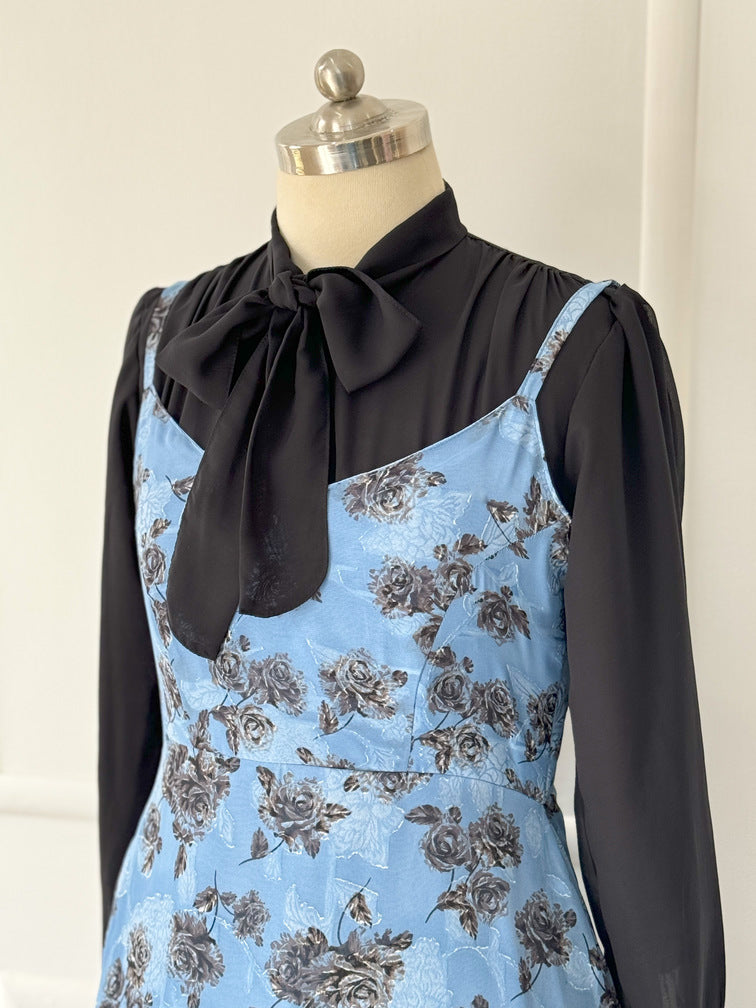 Chic Black Knot Top
