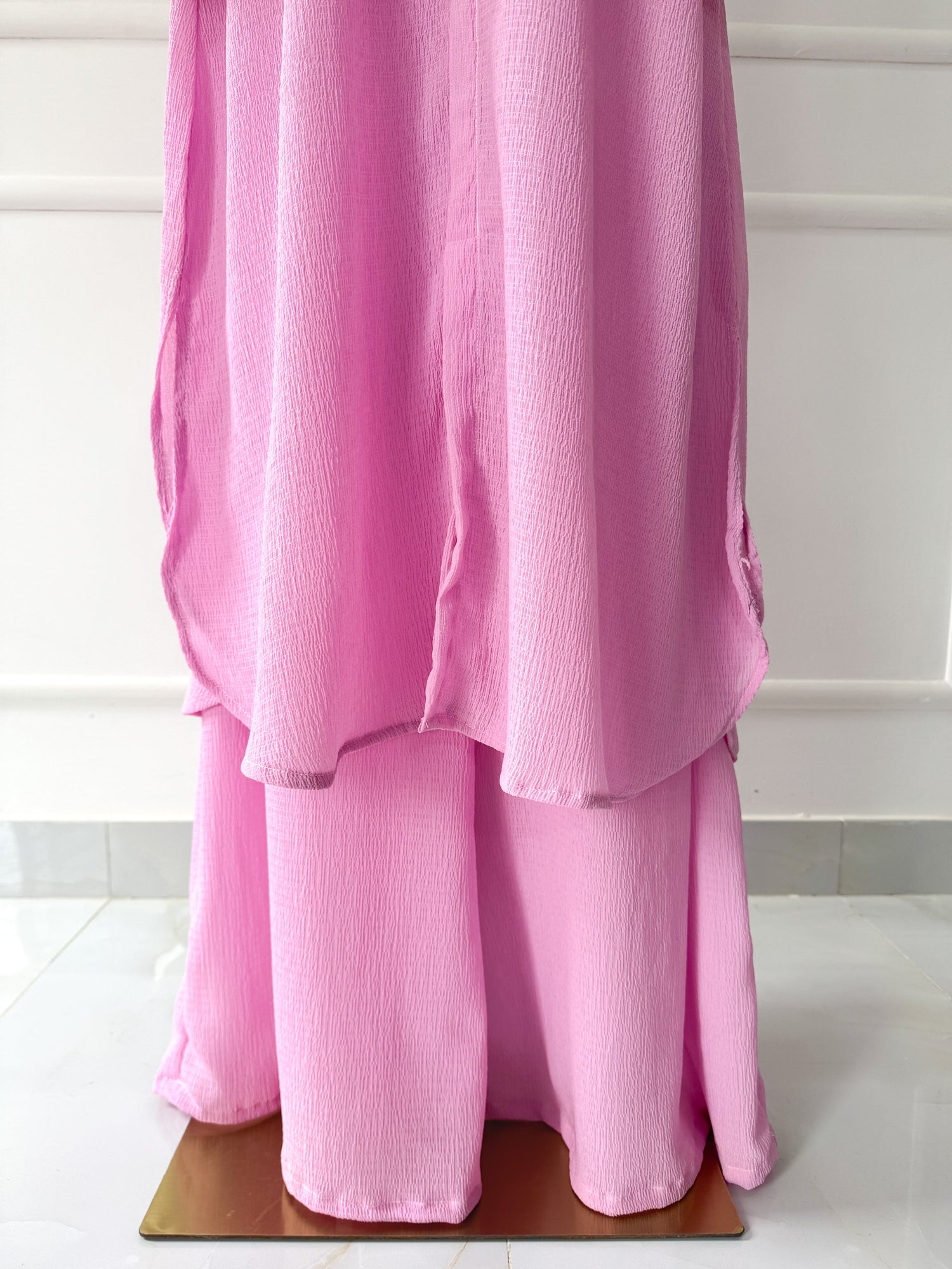 Amara Pink Solid Co-ord Set