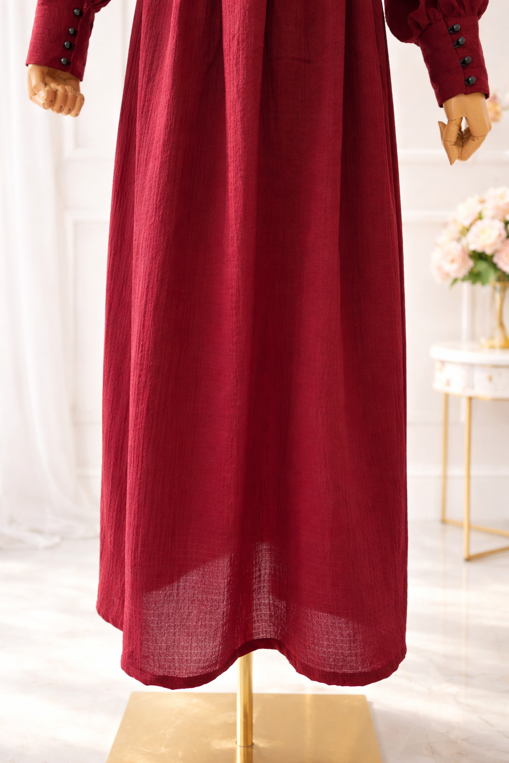 Crimson Long Dress