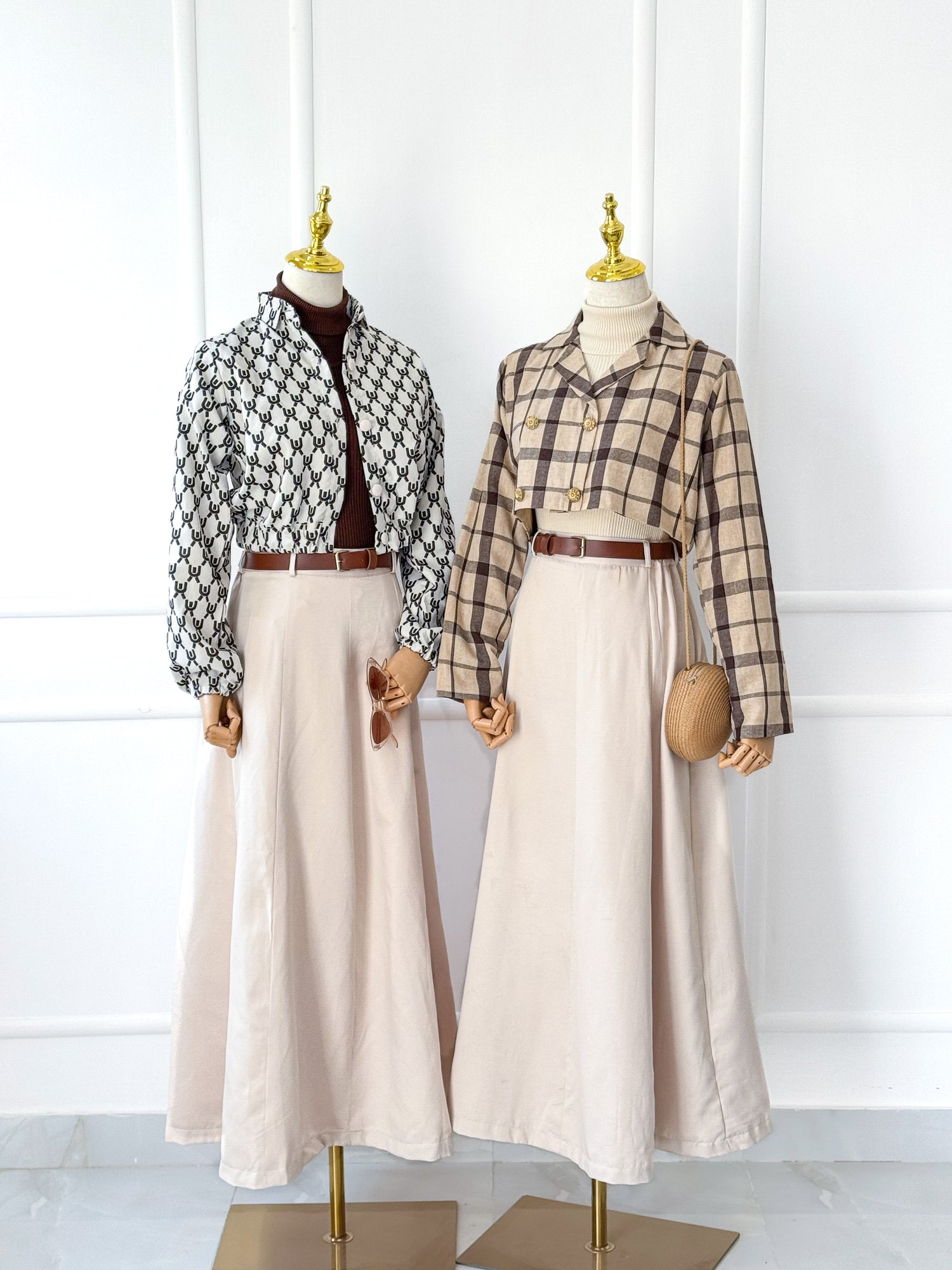 Sandy Fawn Winter Skirt