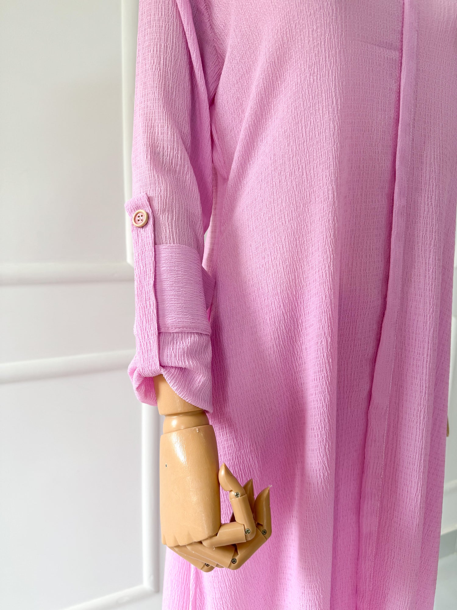 Amara Pink Solid Co-ord Set