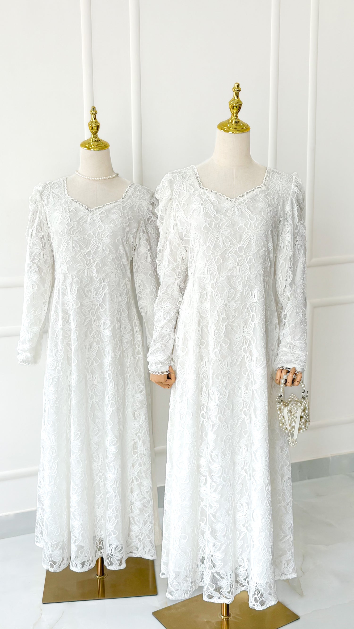 Laurel Long Net Dress