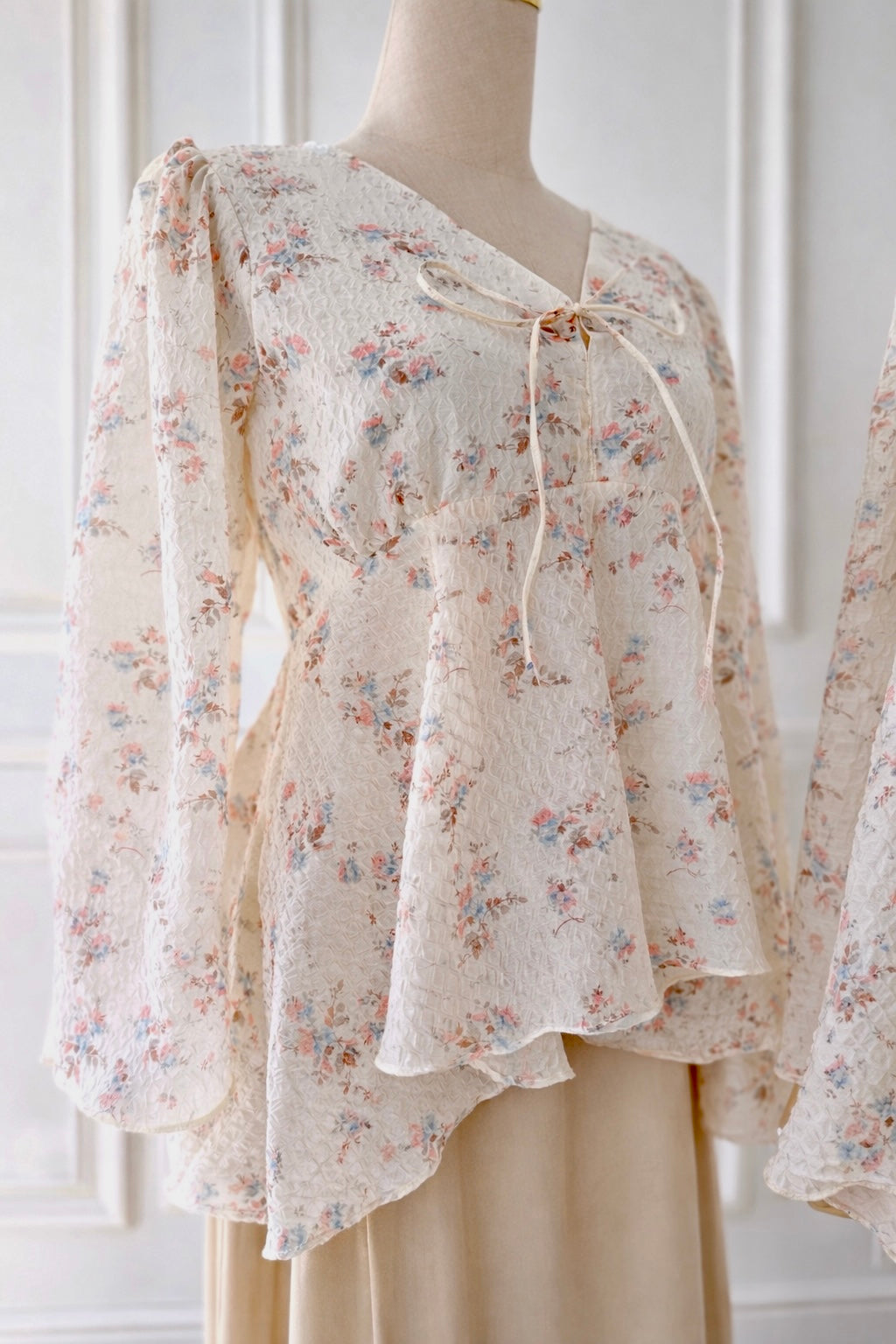 Cloud Frilled Top