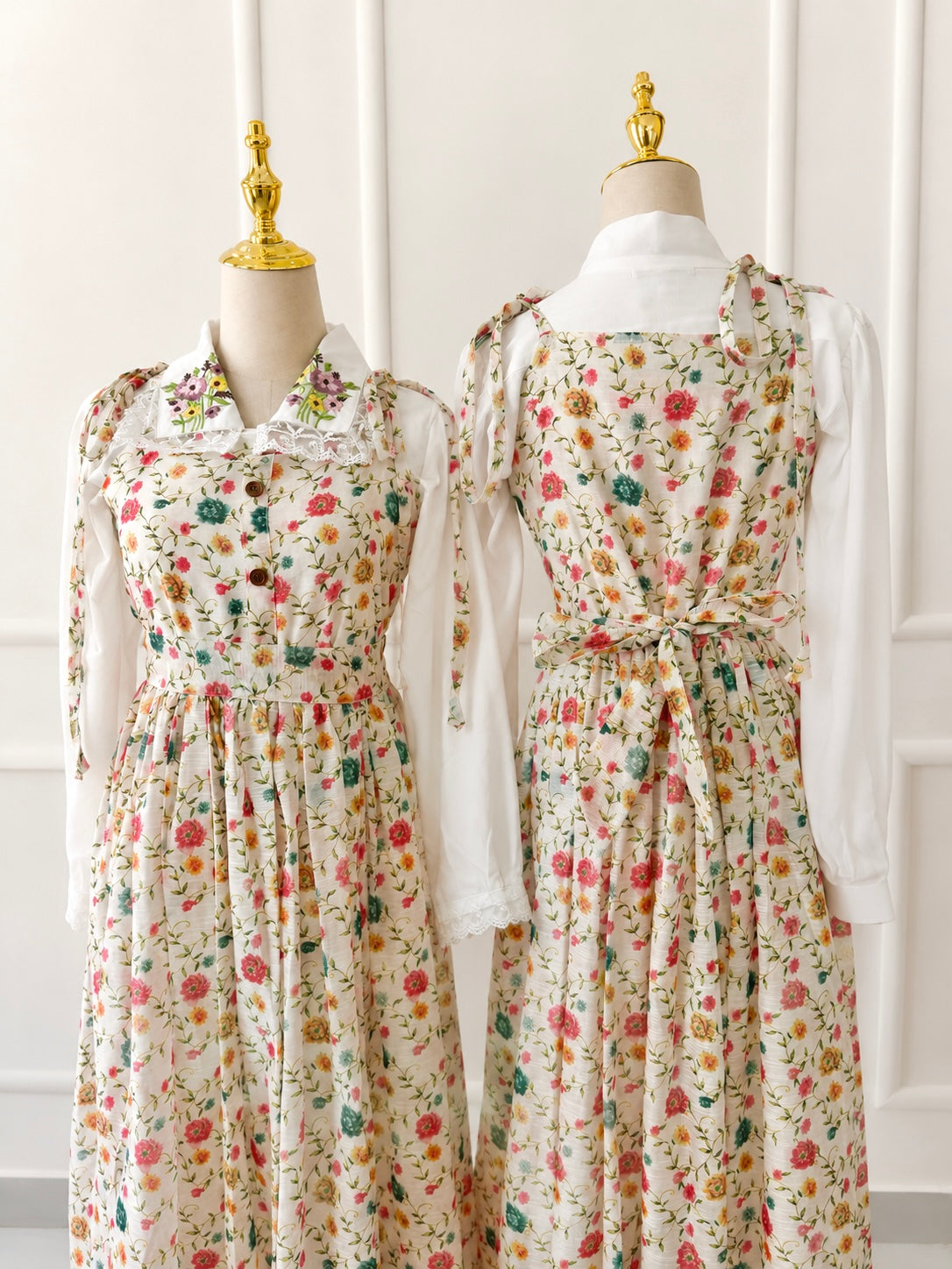 Peony Floral Summer Long Dress