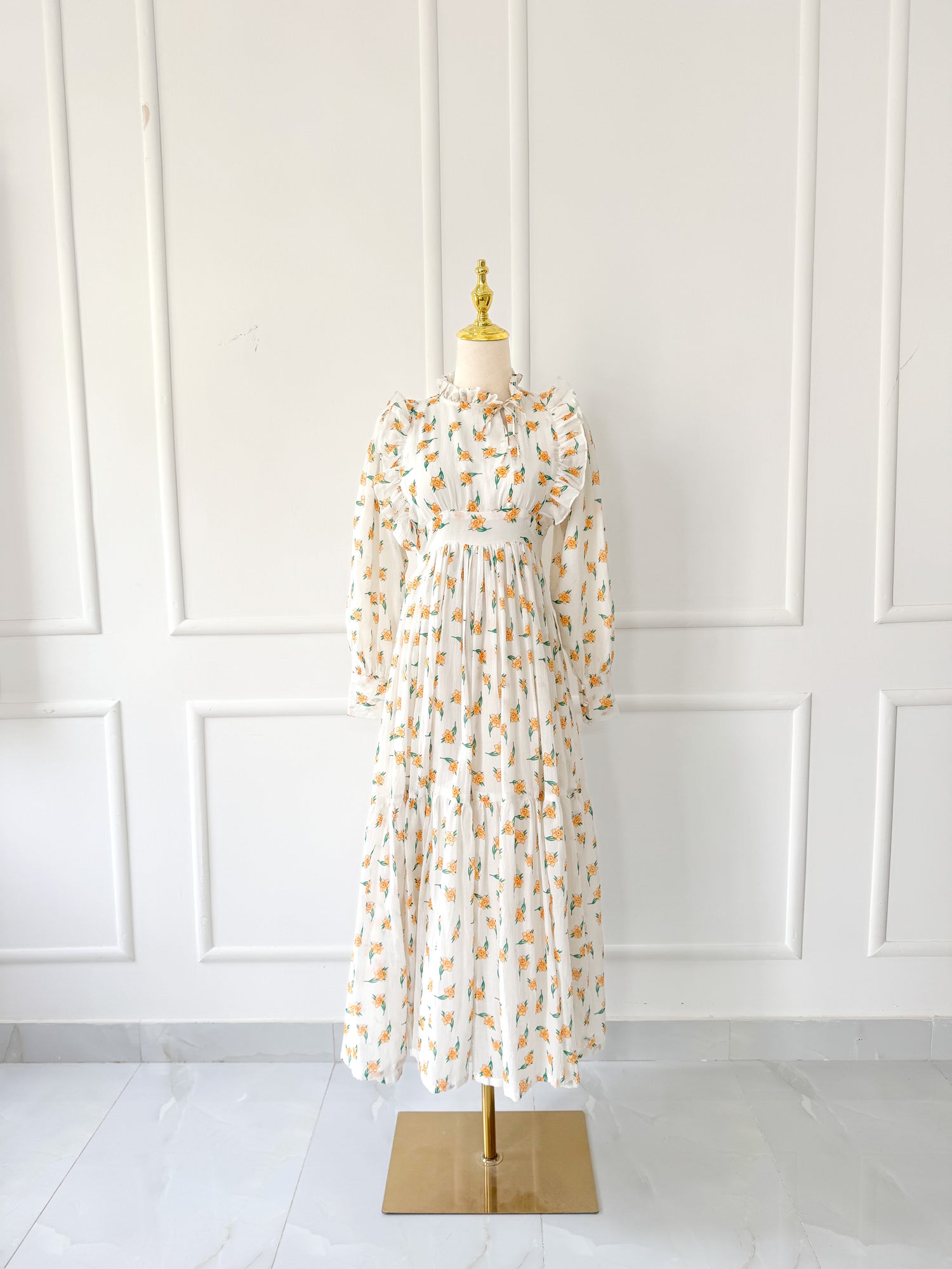 Summer Long Floral Dress