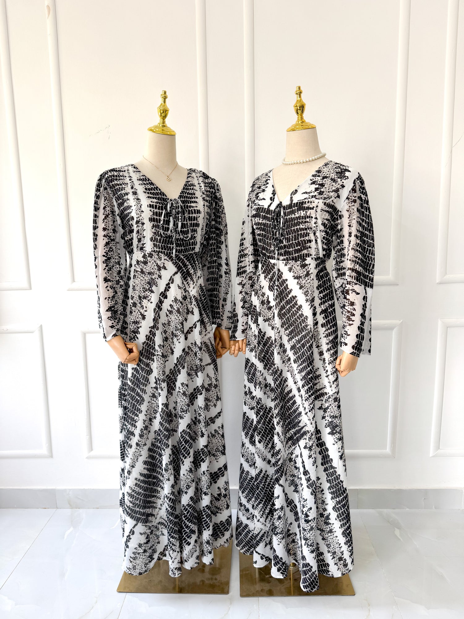 Opal Kaftan Style Long Dress