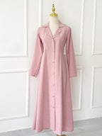 Bloom Solid Long Dress