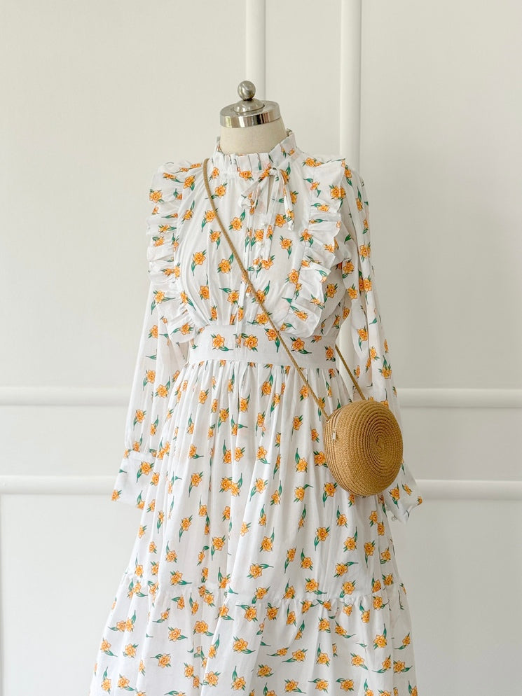 Summer Ruffled Long Dress