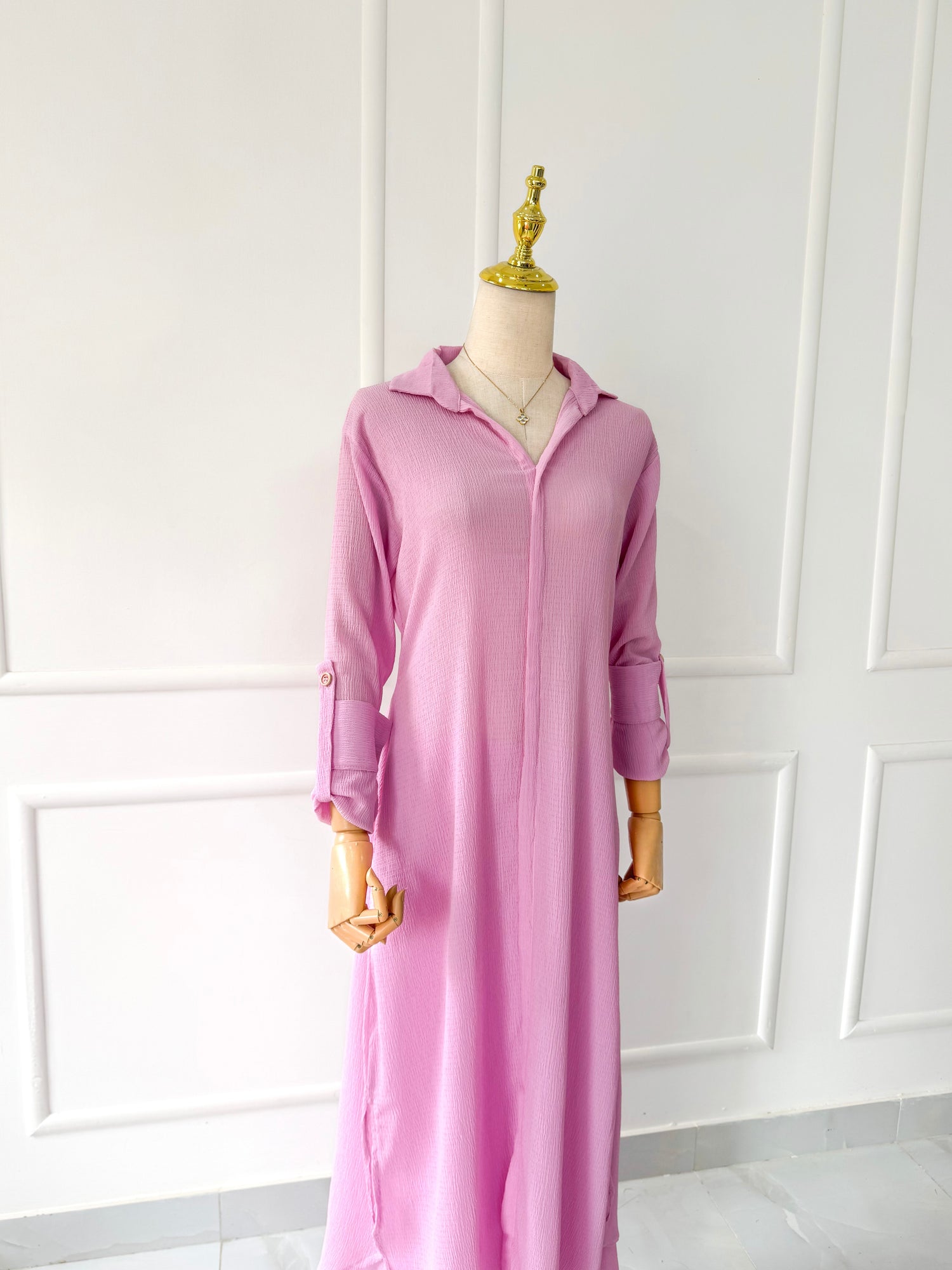 Amara Pink Solid Co-ord Set