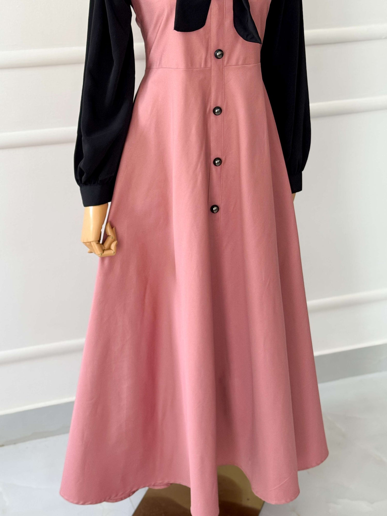 Fiora Long Buttoned Dress