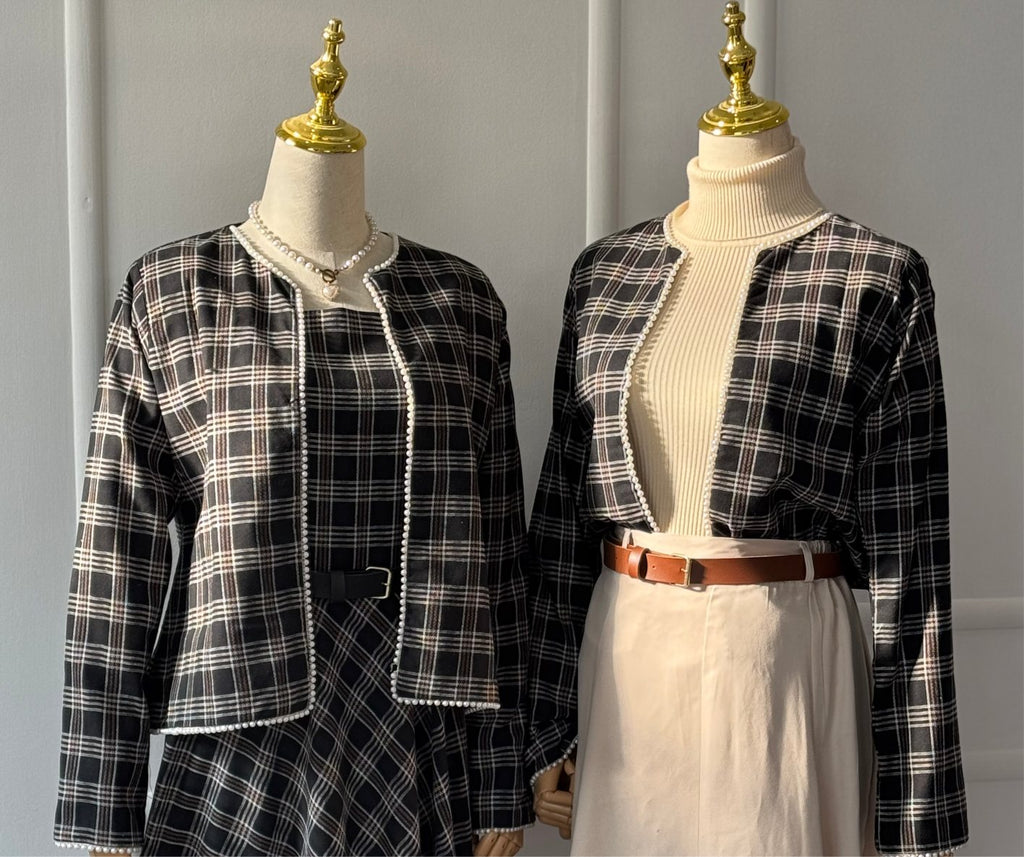 Midnight Open-front Winter Jacket