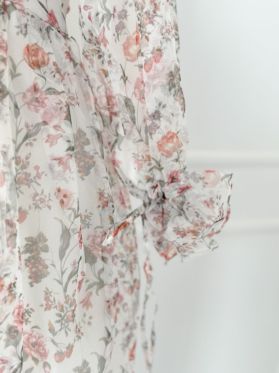 Lily Floral Printed Long Dress