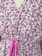 Ariana Floral V-neck Long Dress