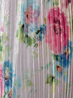 Floral Pleated Chic-style Skirt