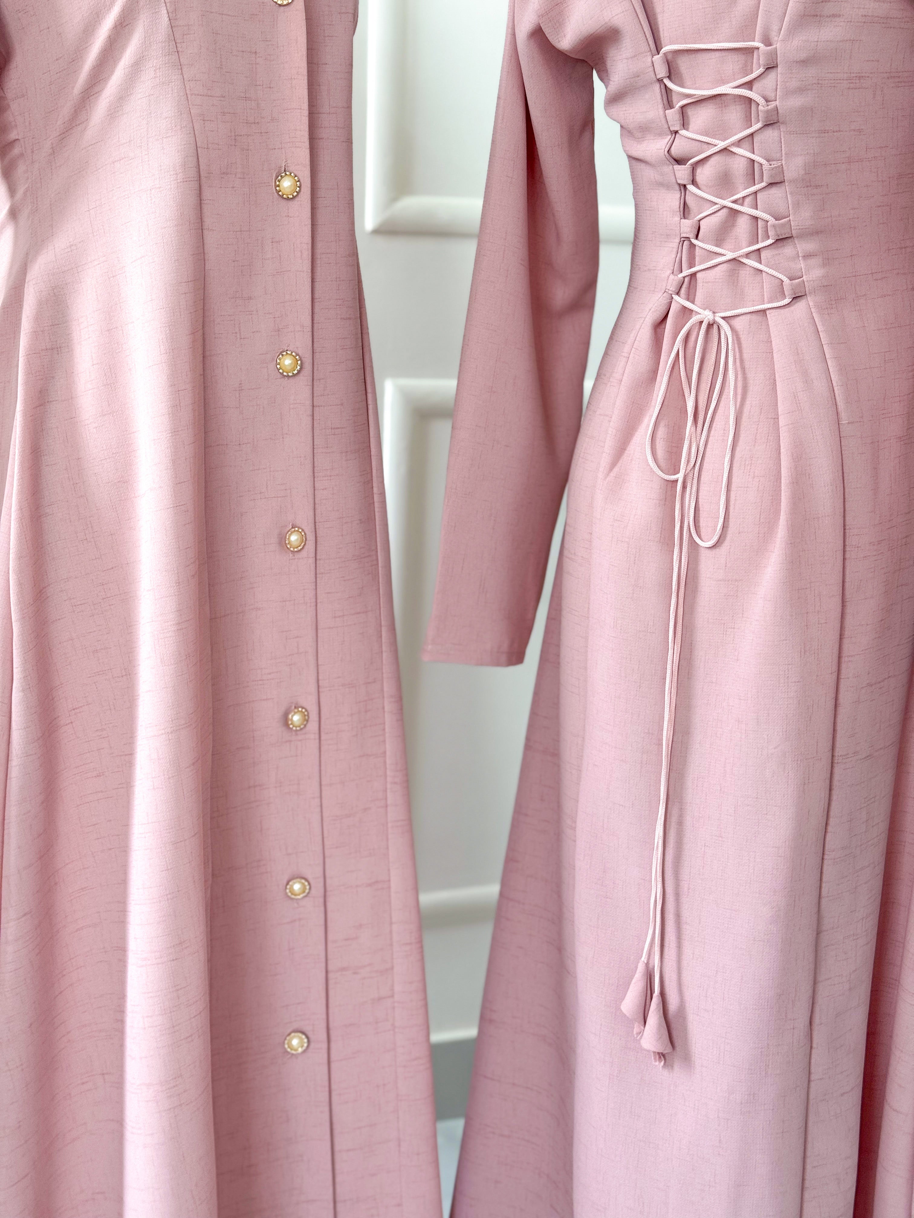 Bloom Solid Long Dress