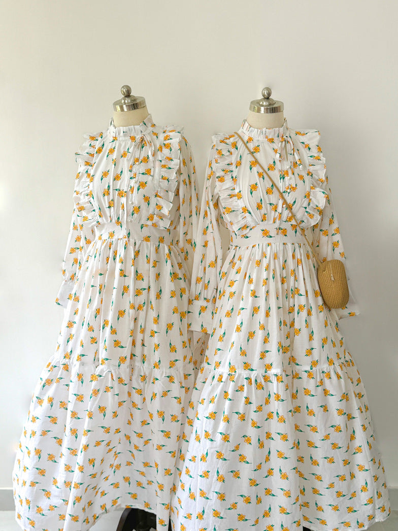 Summer Ruffled Long Dress