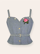 Stone Corset Vest