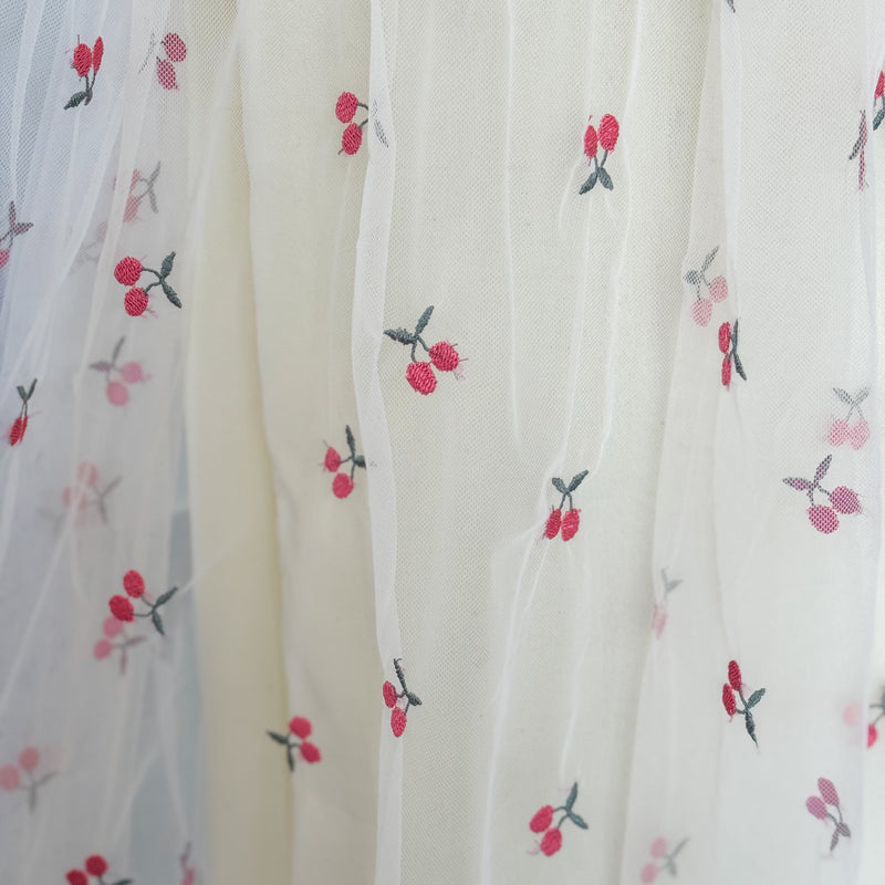 Chérie Embroidered Long Dress