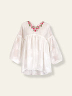 Camellia Embroidered Boho Top