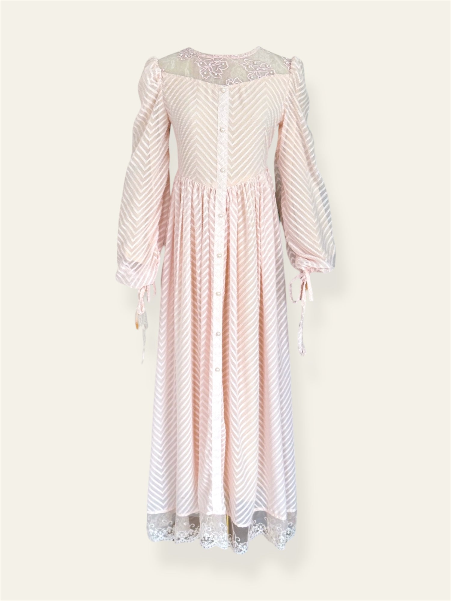 Clara chiffon long dress