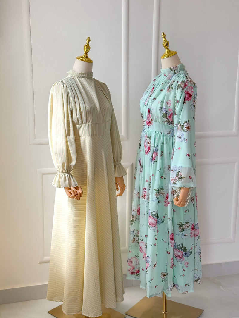 Fern Georgette Long Dress