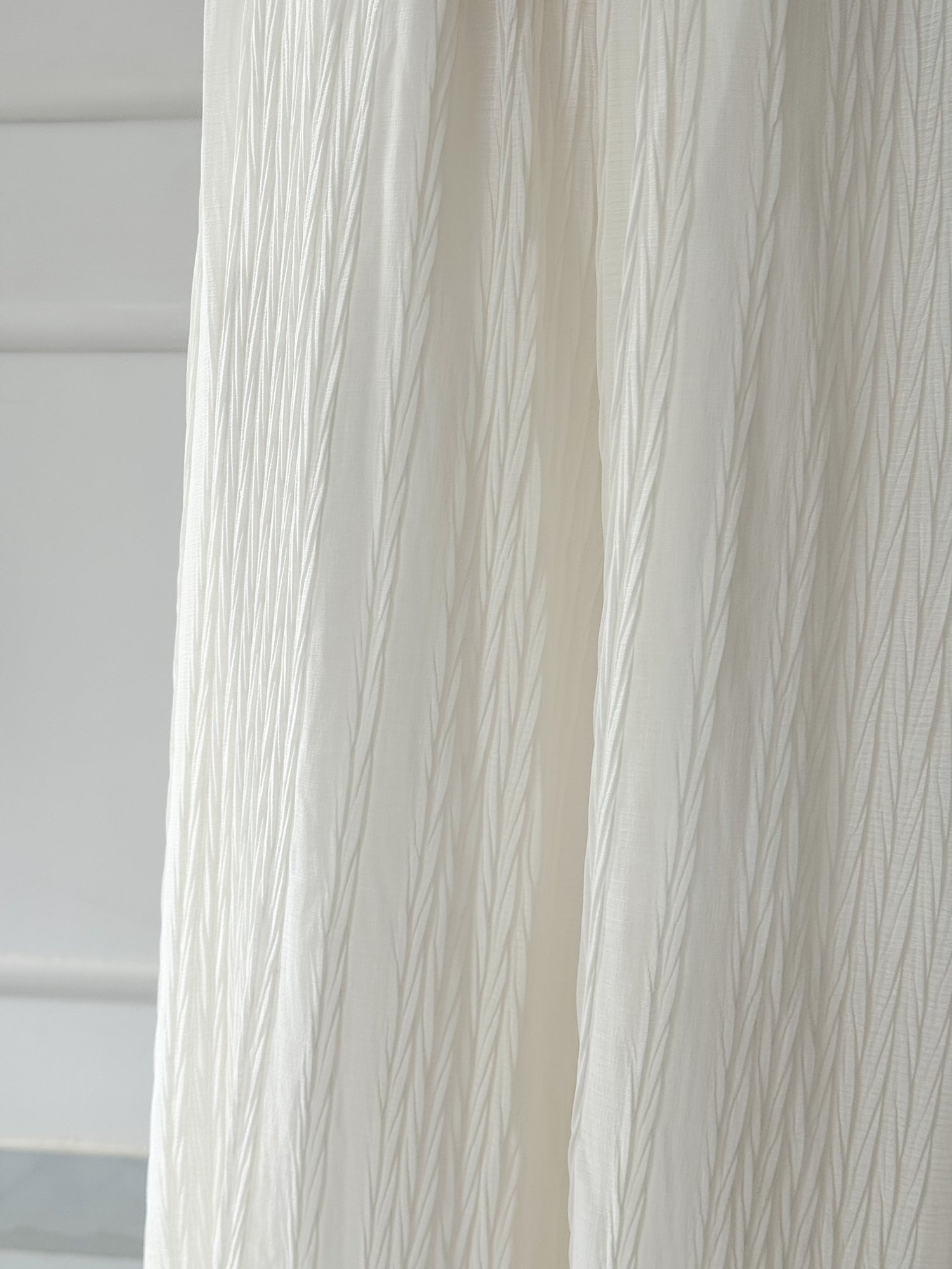 White Knife Pleated Skirt