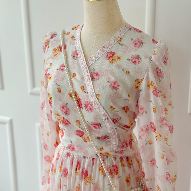 Laura blouse and long skirt set