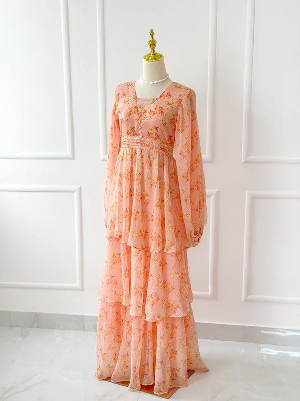 Sunset Long Maxi Dress