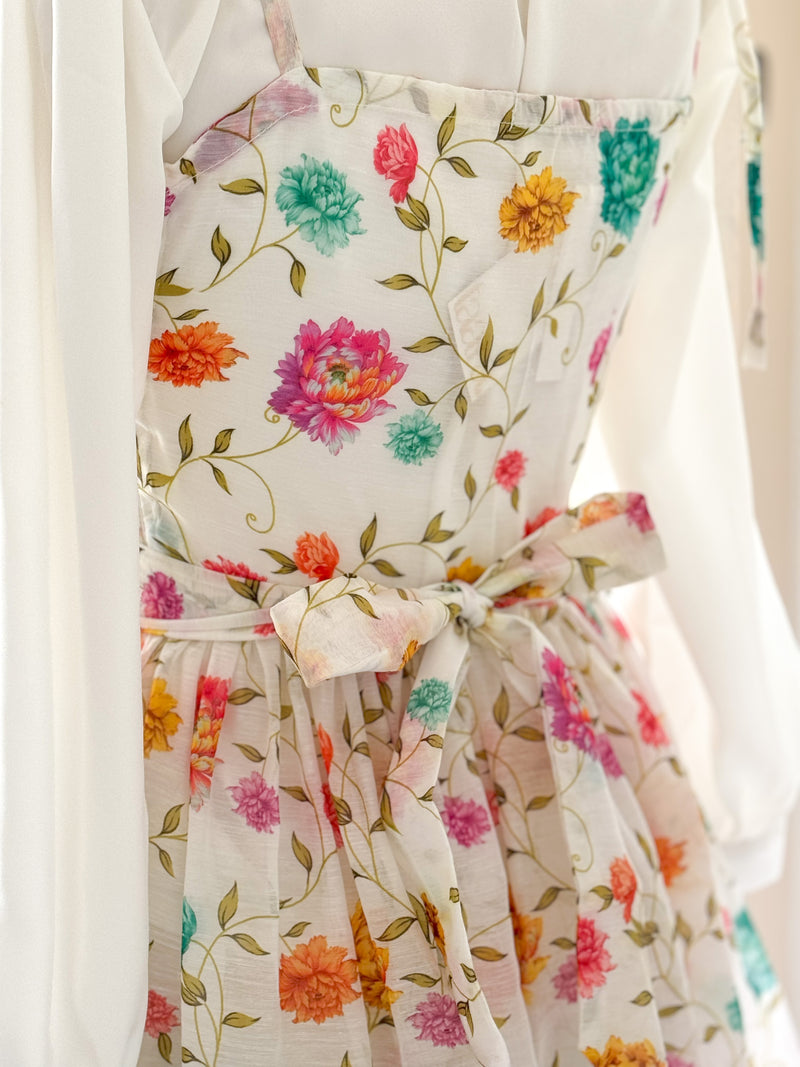 Peony Floral Summer Long Dress