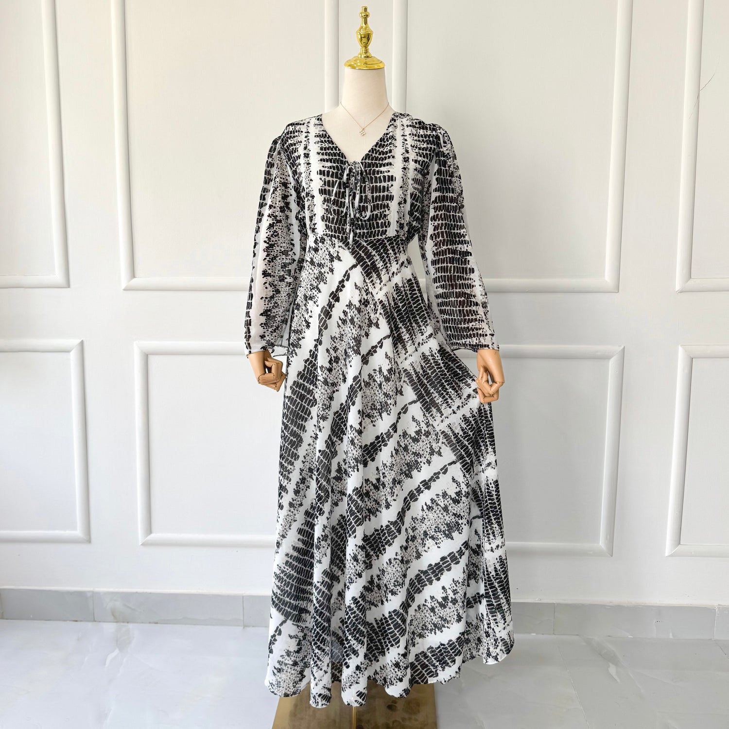 Opal Kaftan Style Long Dress