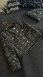 Starry Buttoned Down Jacket