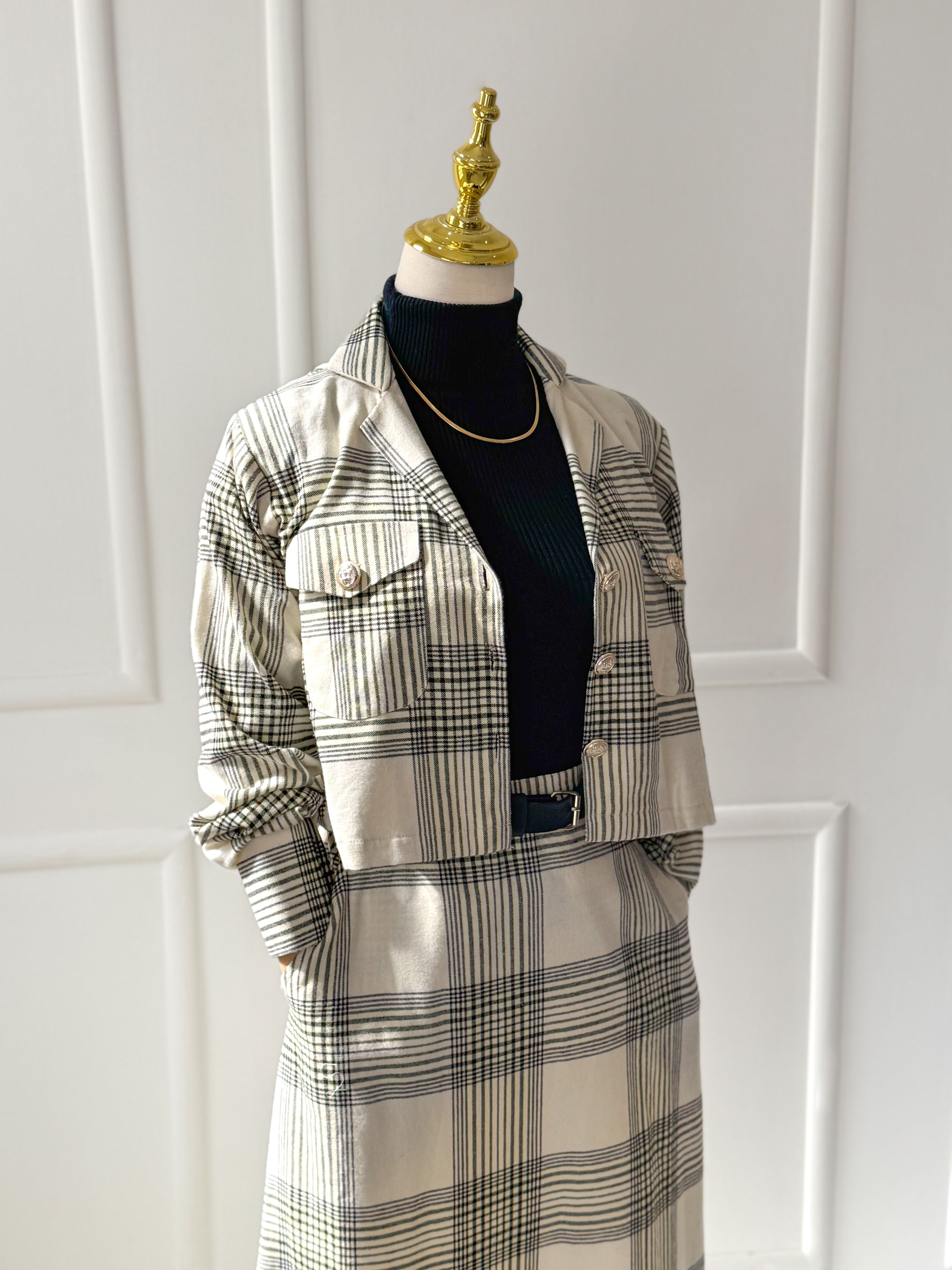 Eira Skirt & Jacket Set