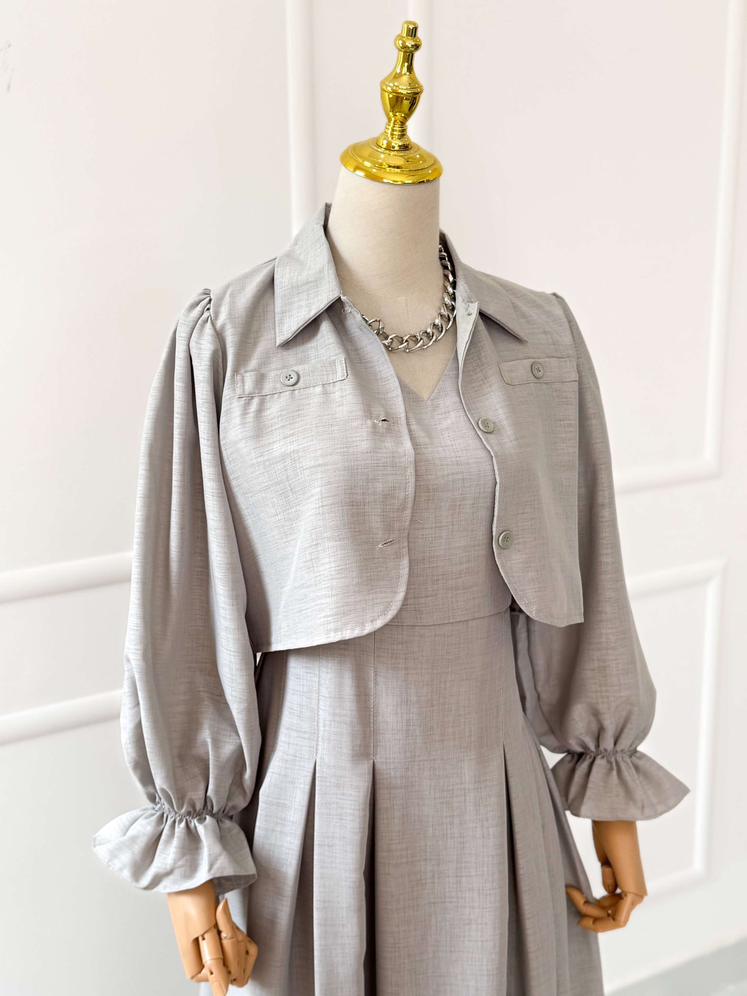 Dusk Two Piece Jacket & Dress Set