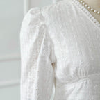 Elara Chikankari Summer Long Dress