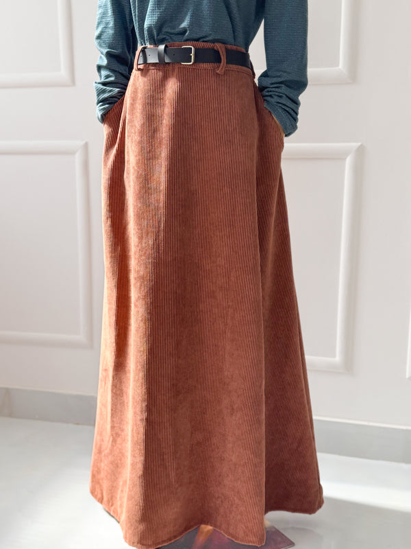 Amber Corduroy Skirt