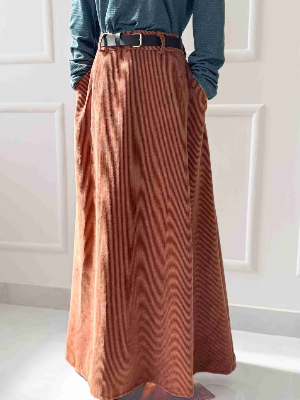 Amber Corduroy Skirt