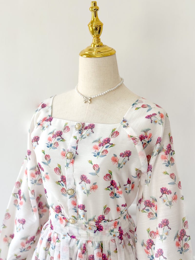 Whimsy Floral Long Dress