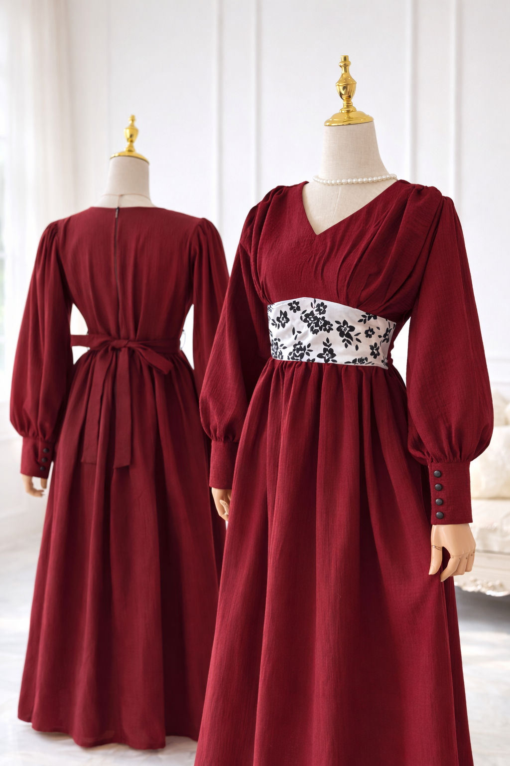 Crimson Long Dress (limited edition)