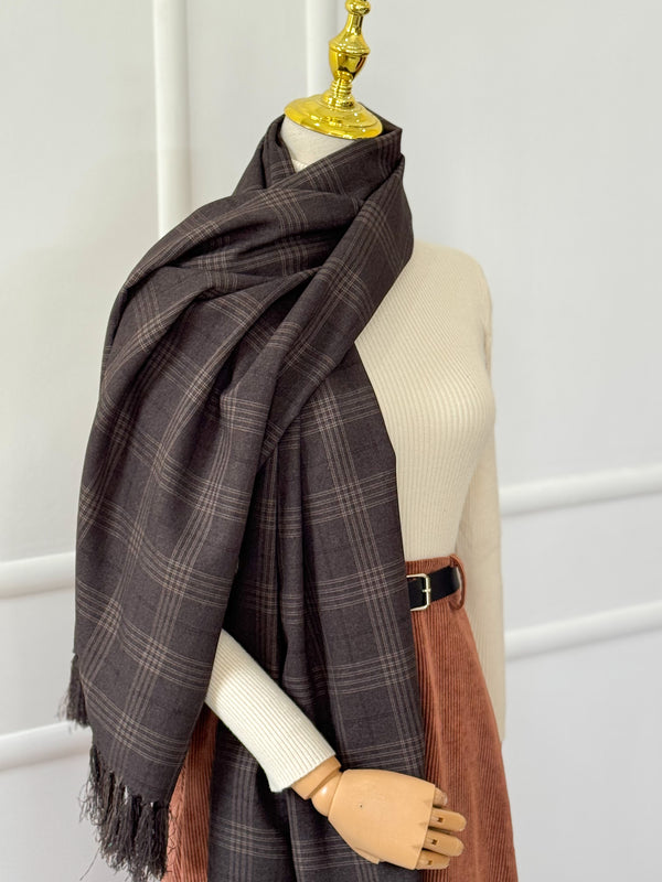 Mocha Winter Scarf