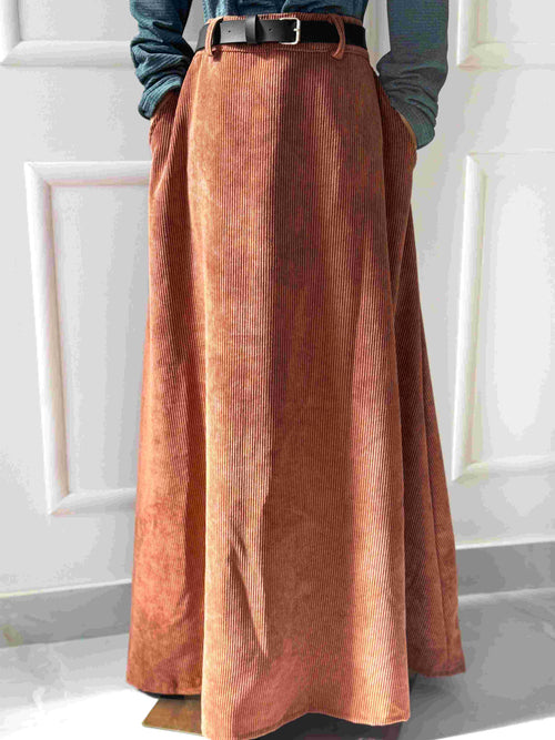 Amber Corduroy Skirt