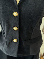 Night Fall Vest Co-ord Set