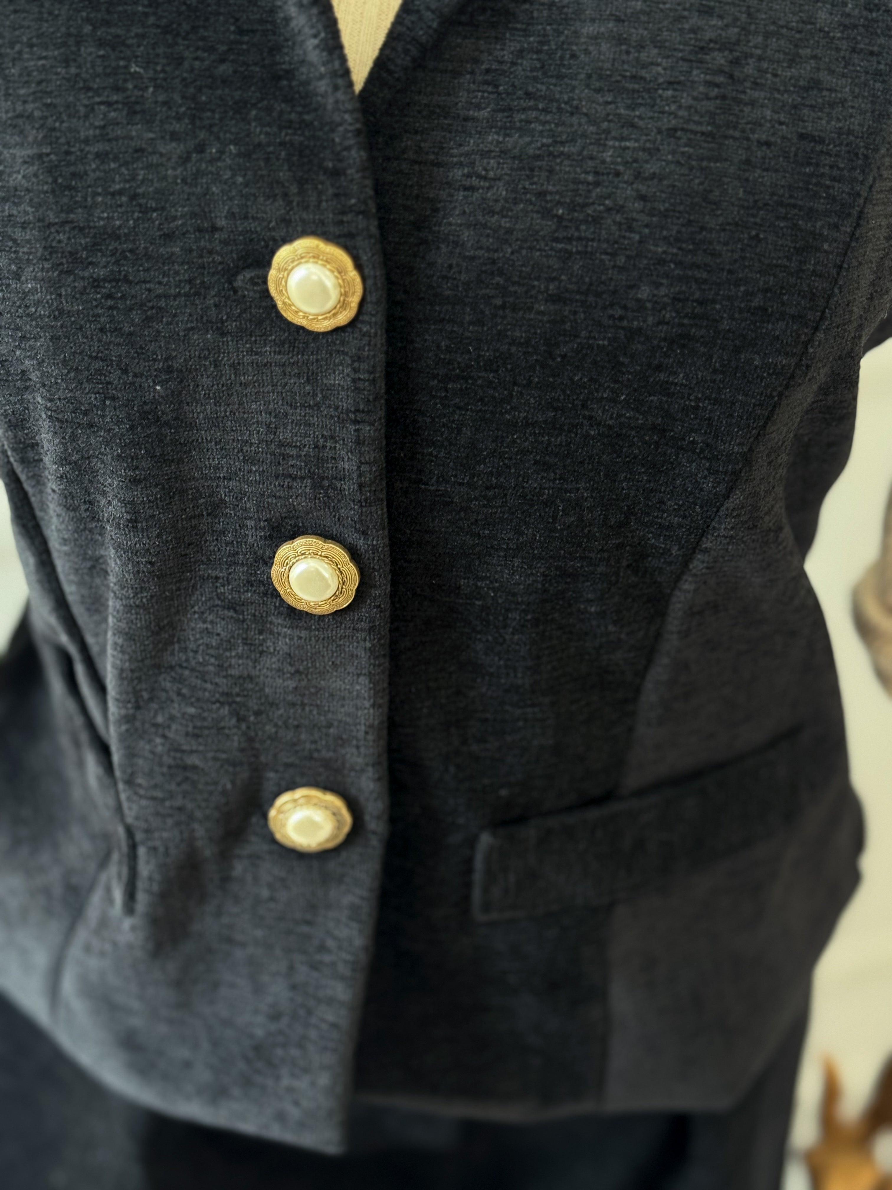 Night Fall Vest Co-ord Set