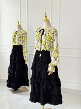 Lime Baggy Style Top